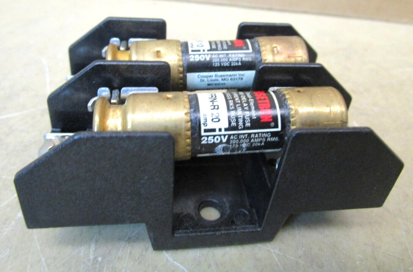 Marathon R30A2SP 1 2-Pole Fuse Holder & Fuses 47379HM