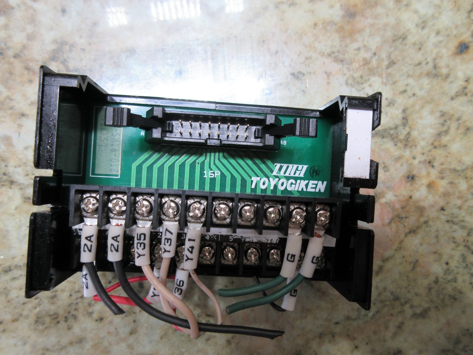 TOGI TOYOGIKEN RELAY UNIT PCFK-5H16-012 51031 CNC EDM 01Z