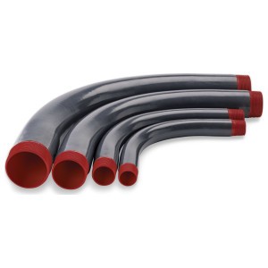 Robroy PRHELB-3/4 3/4″ PVC Rigid Conduit Elbow 90-Degree 4-1/2″ Radius