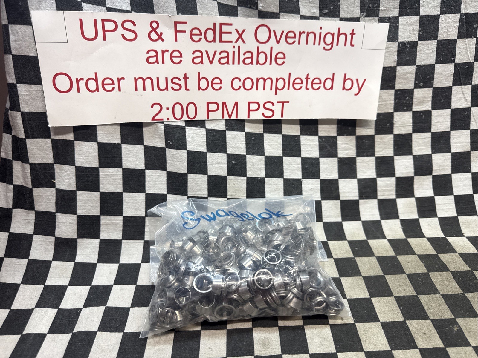 LOT 170 Set, SWAGLOK Ferrule set 1/2″, SS-810-SET, SS-813-1 & SS-814-1, #1639F13