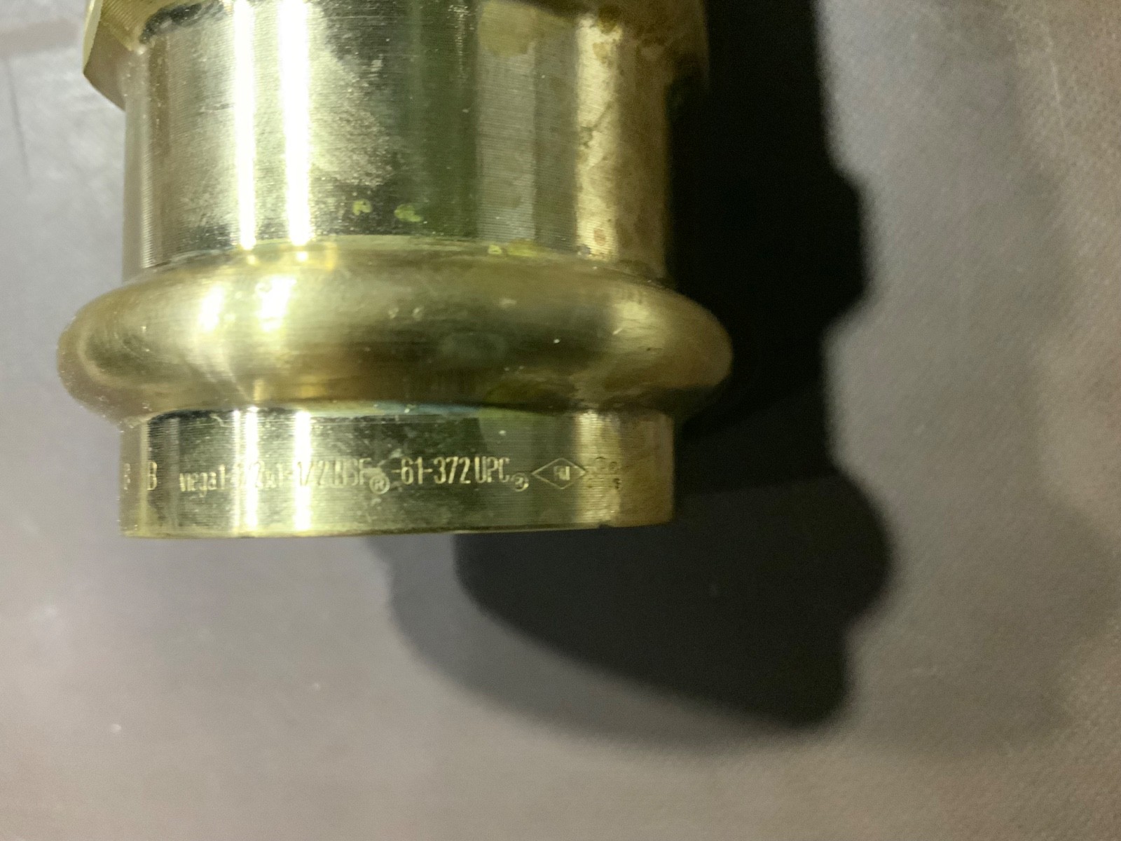 Viega 79270 ProPress Male Adapter Bronze 1-1/2 x 1-1/4 Lead Free Qty(5)