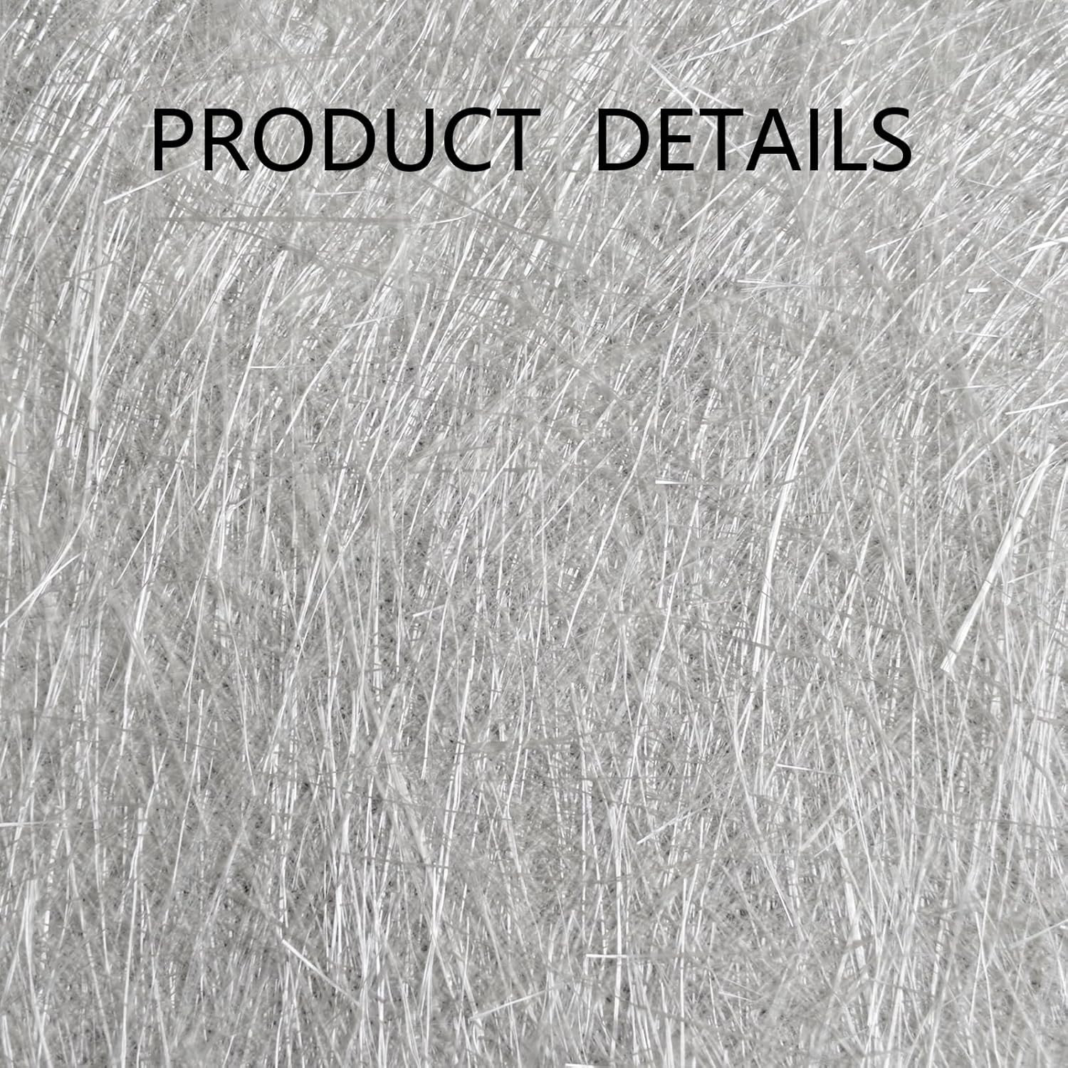 Fiberglass Chopped Strand Mat, 10 Yards X 4” Fiberglass Mat Roll, 1.5Oz, Suit f