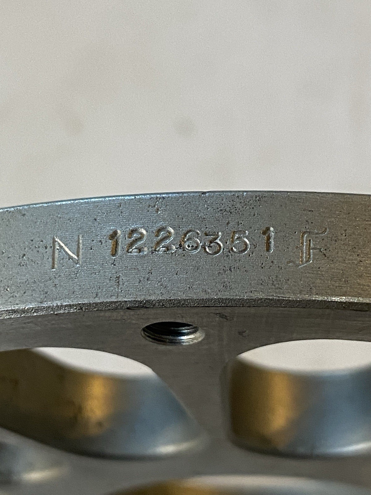 Steel Wheel Spacer 6 Hole Mount 12 Spoke 5-5/16 Diameter 1-1/2” ID