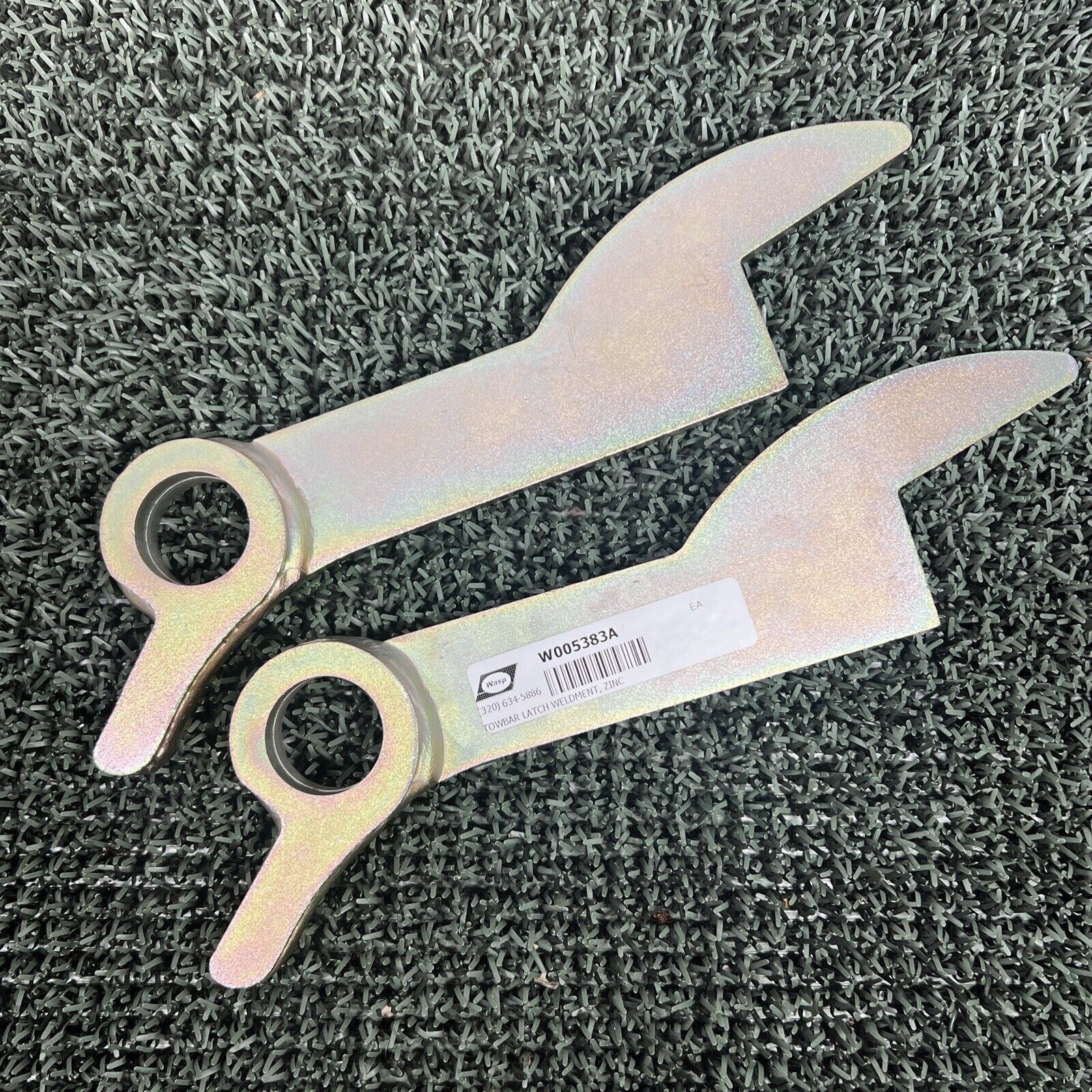 2 Wasp Tow bar Latch Weldment Zinc W005383A (#110)