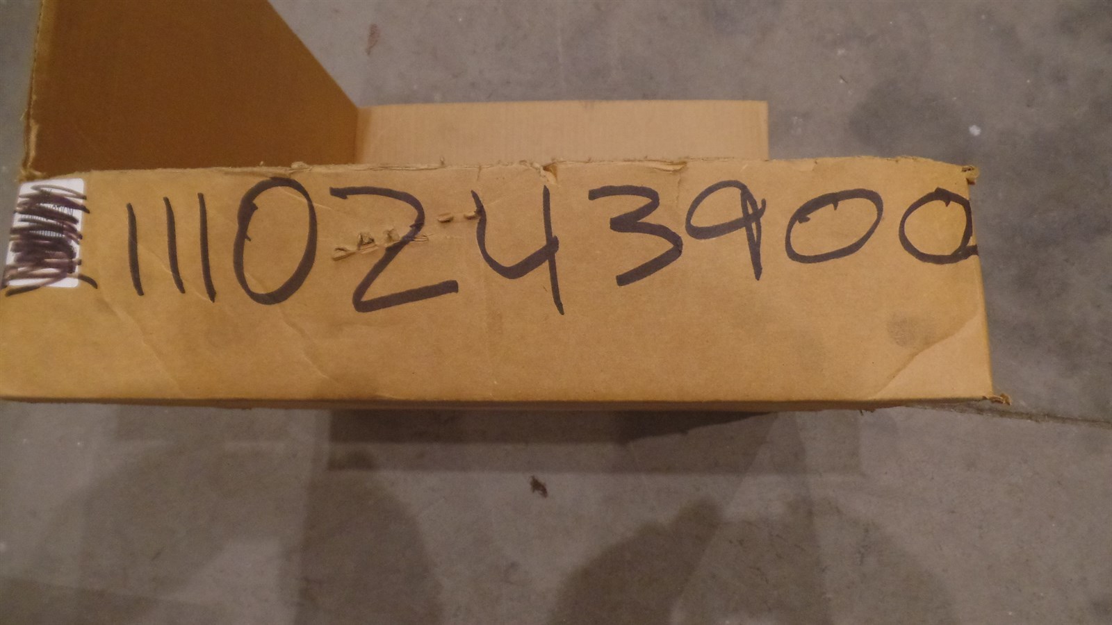 TEREX AERIAL OEM CONTROL PLATFORM CONSOLE DECAL PLATE 10243900, 10 243 900, NOS