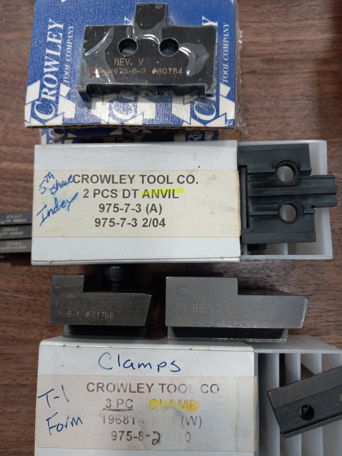 Crowley Tool drive tools insert holders 975- New Big LOT