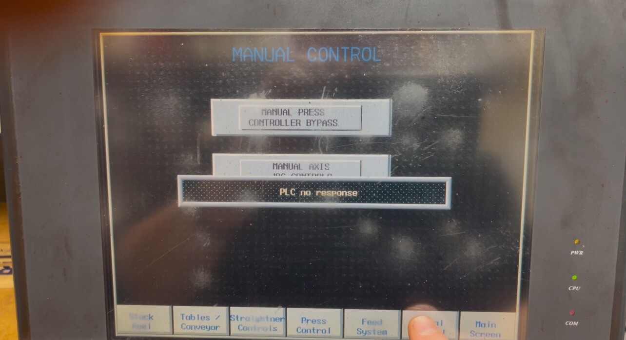 Maple Systems HMI550H-005 Graphic Touchscreen Terminal 10.4″ 256 Color TFT LCD