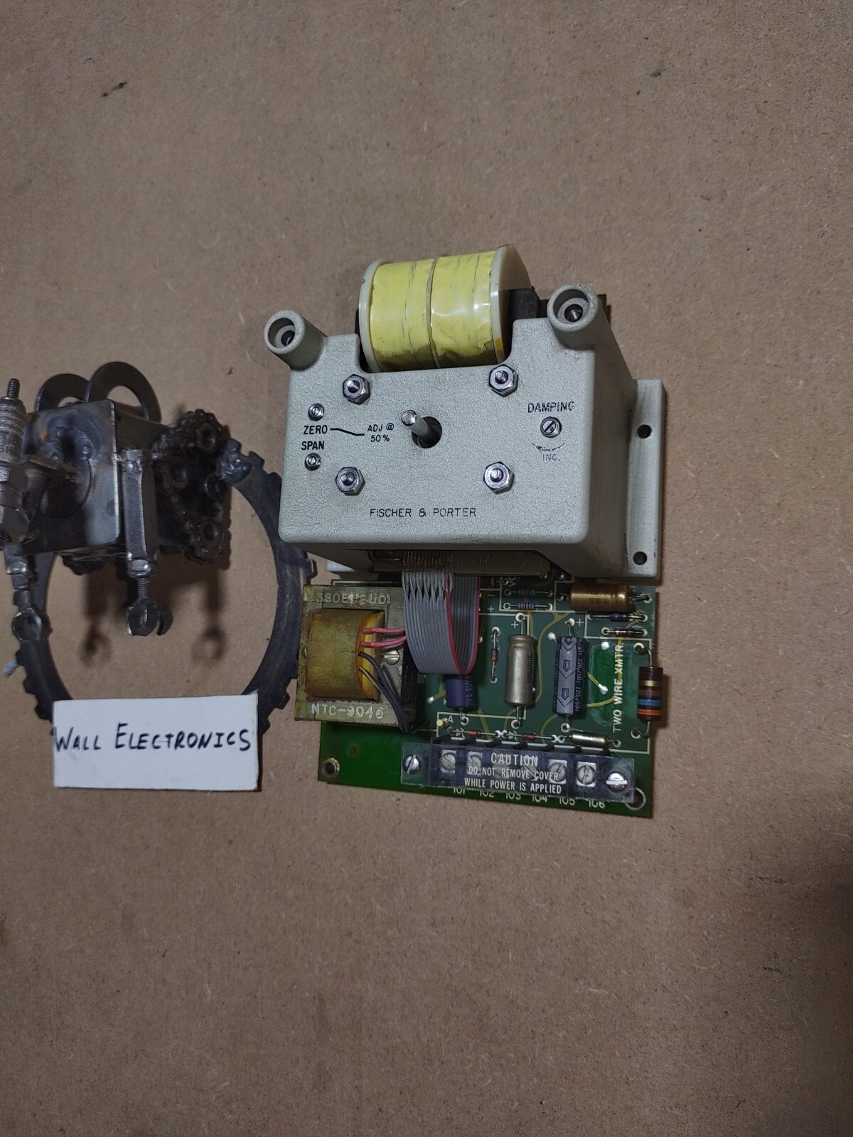 Fischer & Porter 686b283u05 Power Board =New/Lightly Used=