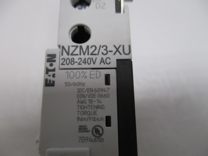 EATON NZM2/3-XU208-240VAC SPECIAL TRIP 208-240VAC NSMP