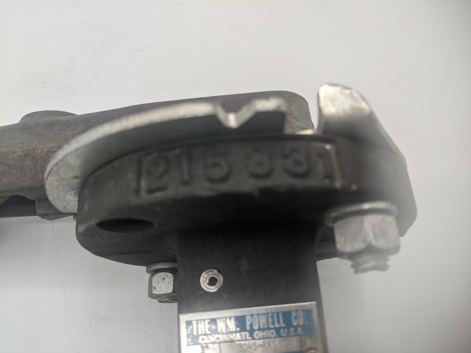 WM Powell 2040-AM1 3” Butterfly Valve
