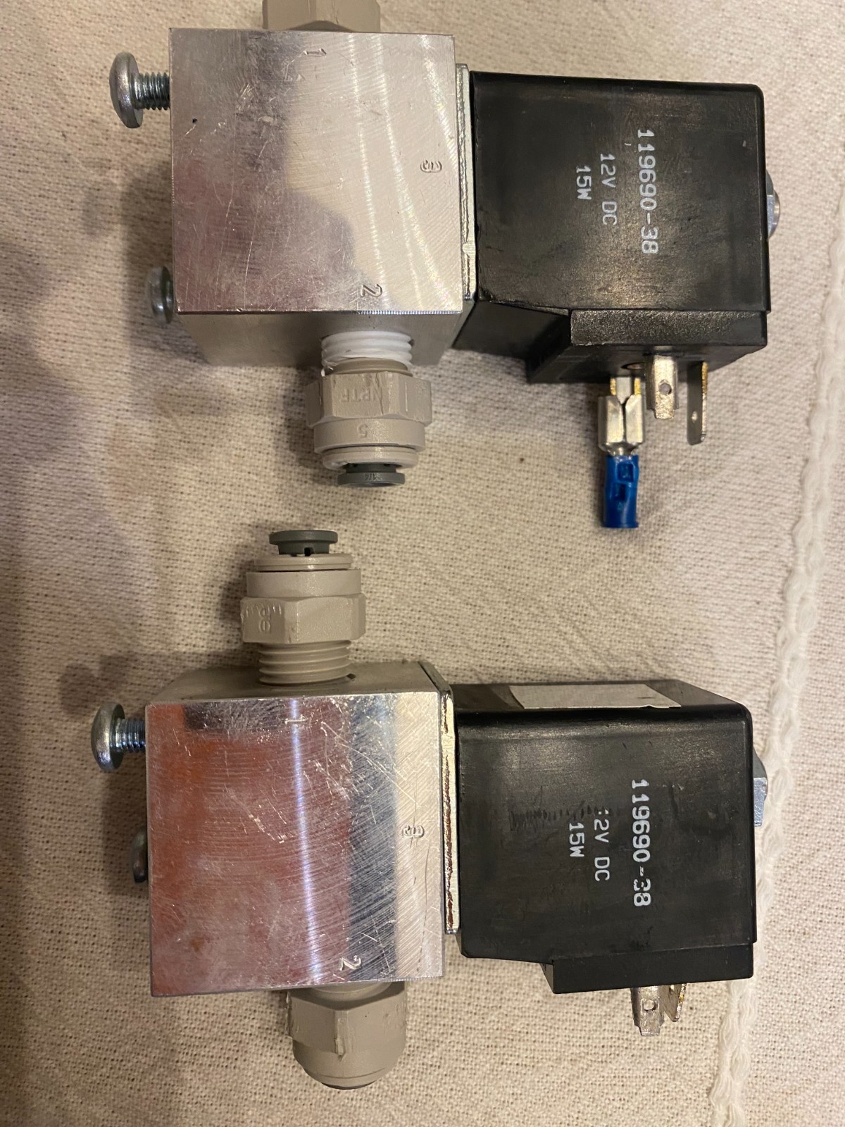 INNERSOLL-RAND 66P-012-D-G 119690-38 12V DC 15W Aro 4HN46 Solenoid Air control