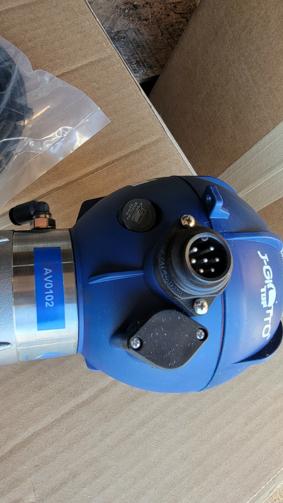 New HPS Type BBZP AISI316L-PTFE Bardiani Valvole Spa Receive Return Assembly