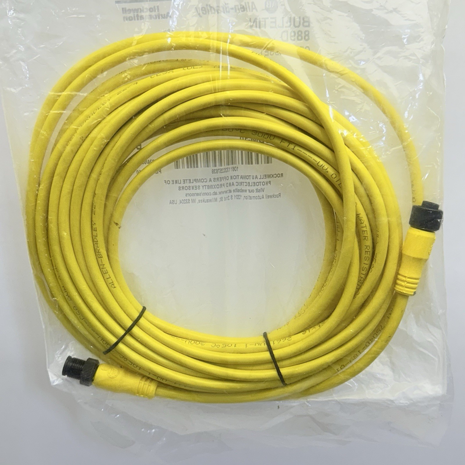 ALLEN BRADLEY 889D-F4ACDM-10 4 PIN DC MICRO QD CORDSET STRAIGHT