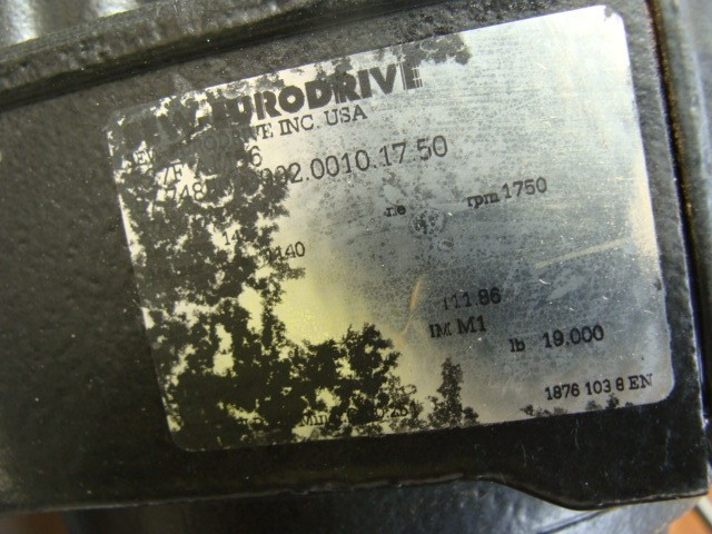 GRACO HUSKY 1050e DIAPHRAGM PUMP 650035 1050P-EA04BP2SPSPSPPT W/R27FAM56 GEARBOX