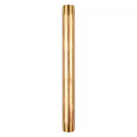 3/4″ Mnpt X 10″ Tbe Red Brass Pipe Nipple Sch 40, 464-100