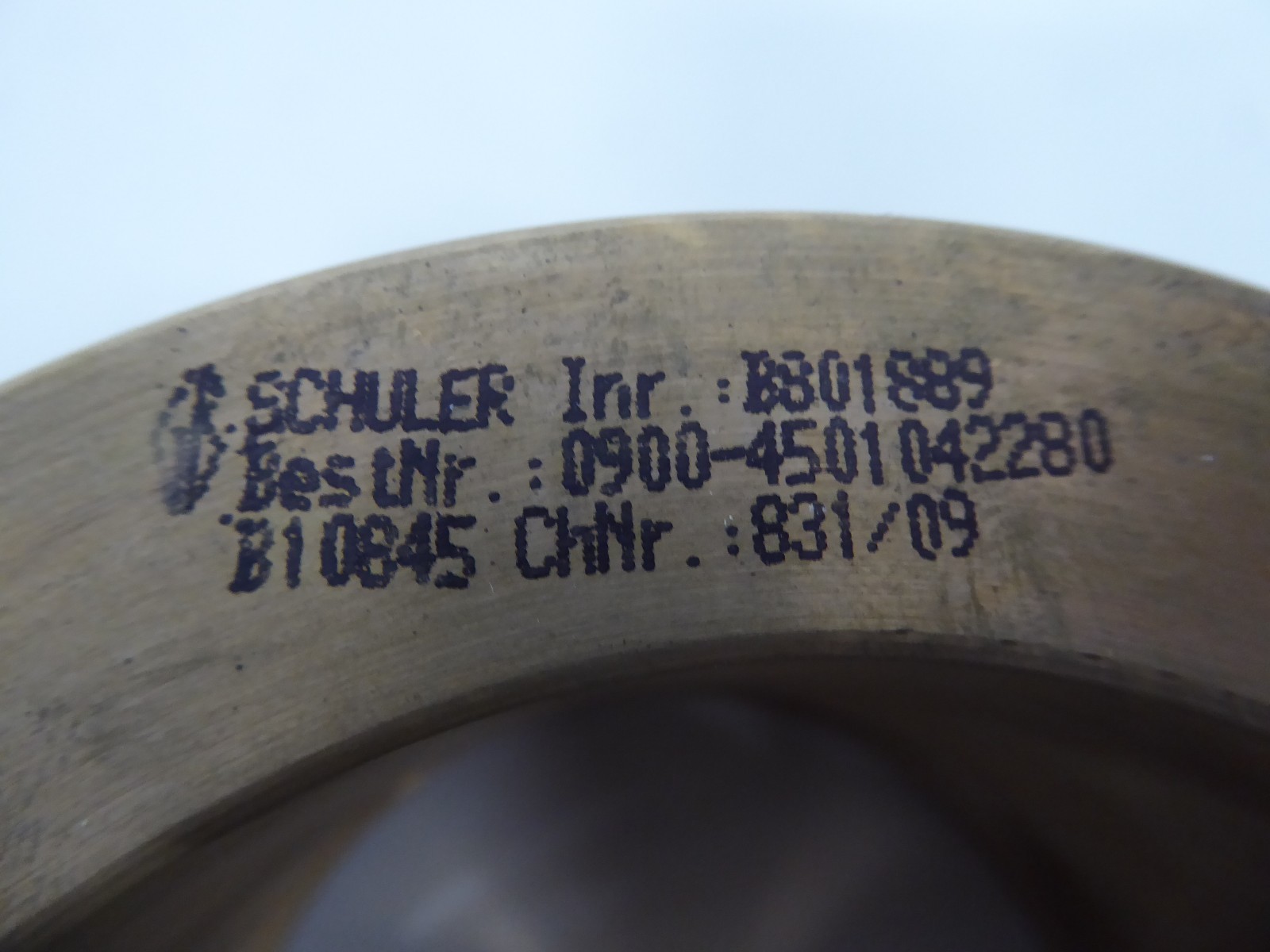Schuler B801889 Brass Hub