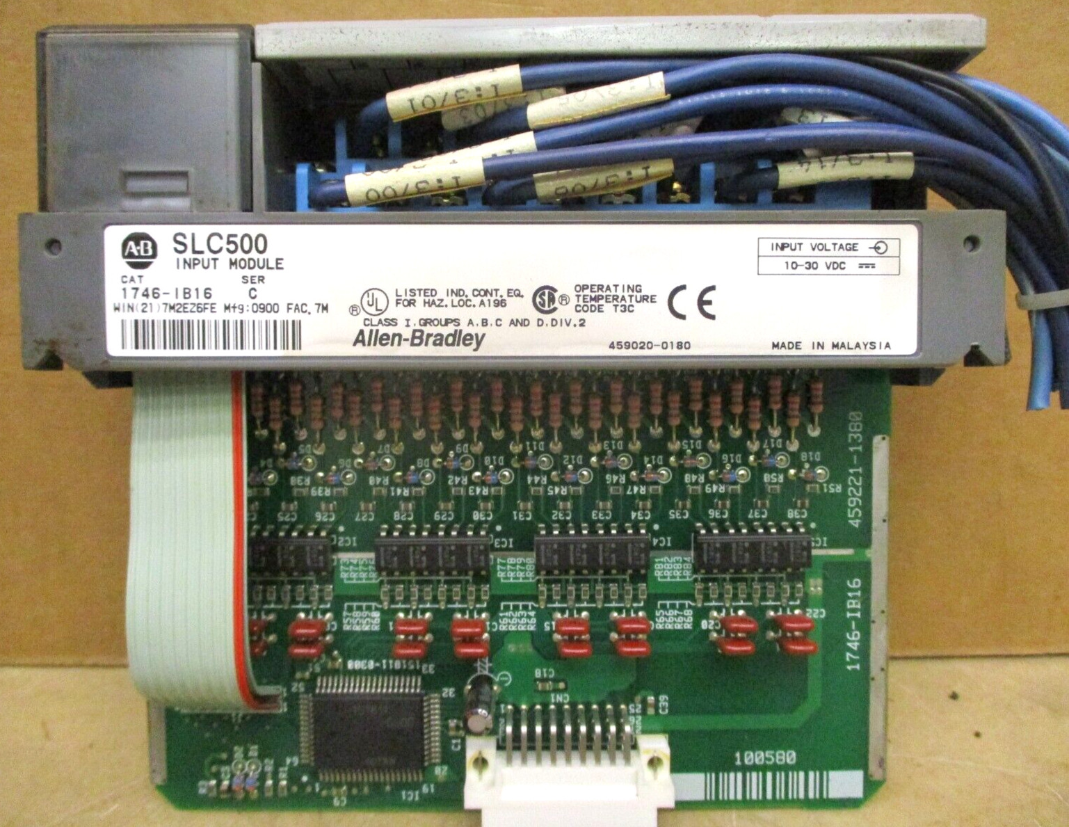 Allen-Bradley SLC 500 1746-P3 Ser A SLC 5/04 CPU 1747-L542 48669GN