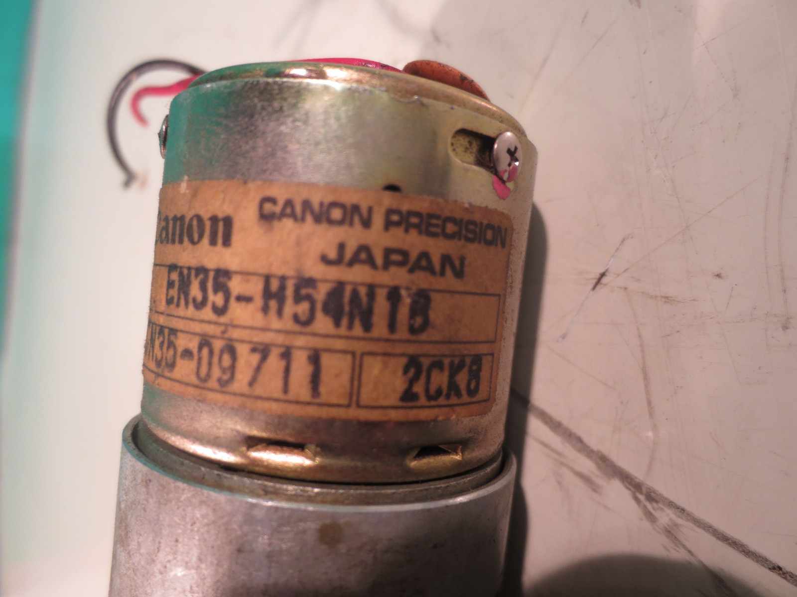 Canon EN35-H54N1B, CN35-09711, Motor, DC Gear, Sayama 250 T