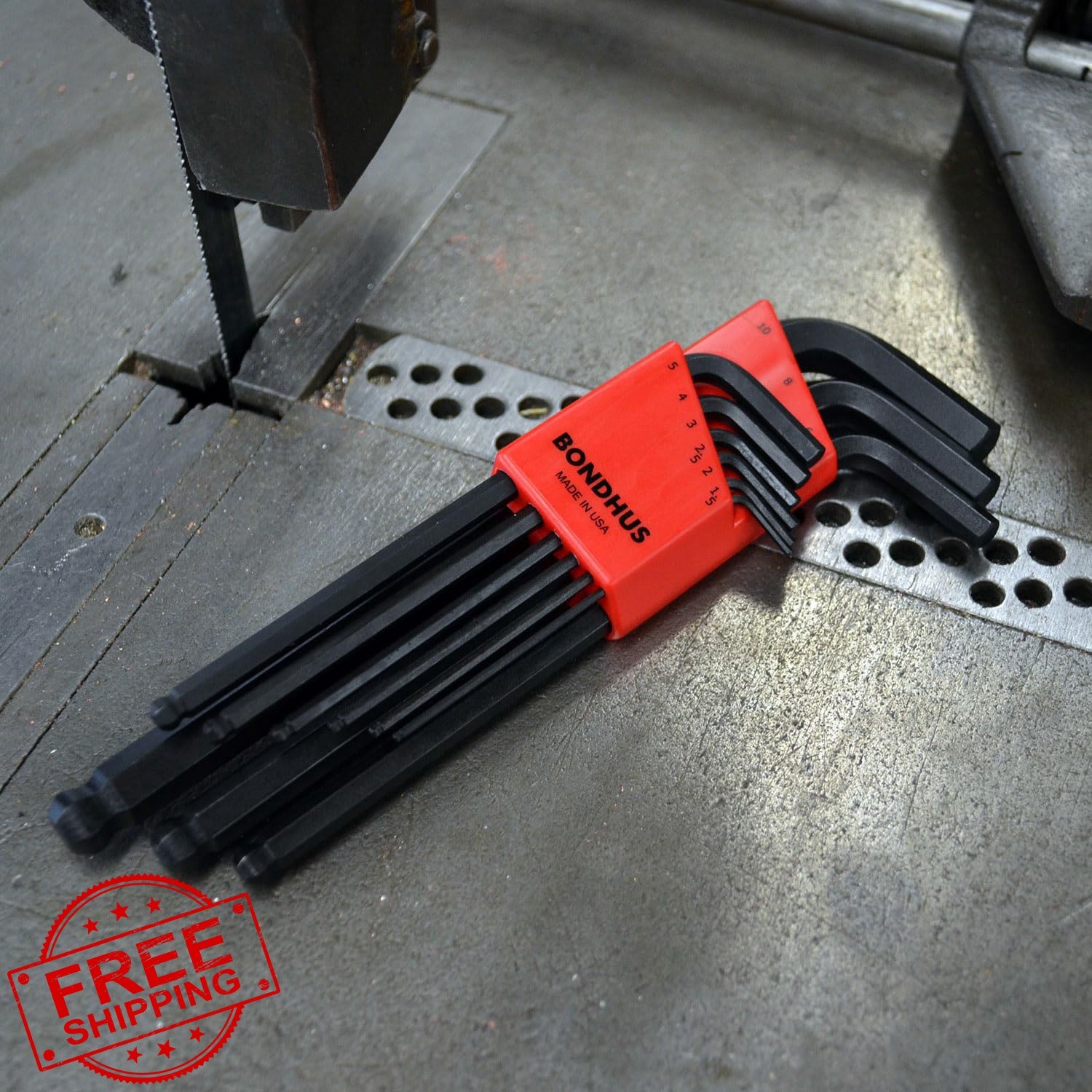 Bondhus L-Wrenches 1.5-10mm Set 9pc