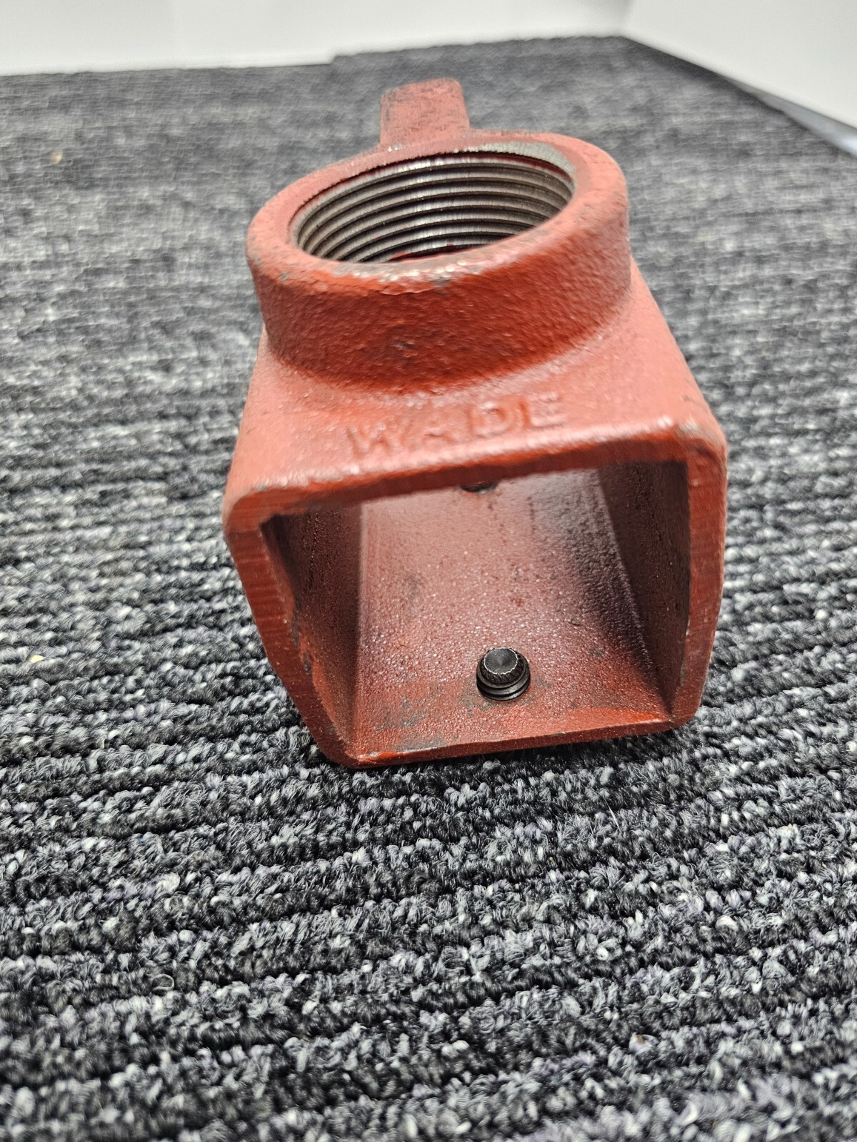 Wade WP520-2S-PN8 Lavatory Steel Carrier Arm Heavy Duty Assembly Red 515-CS 9″