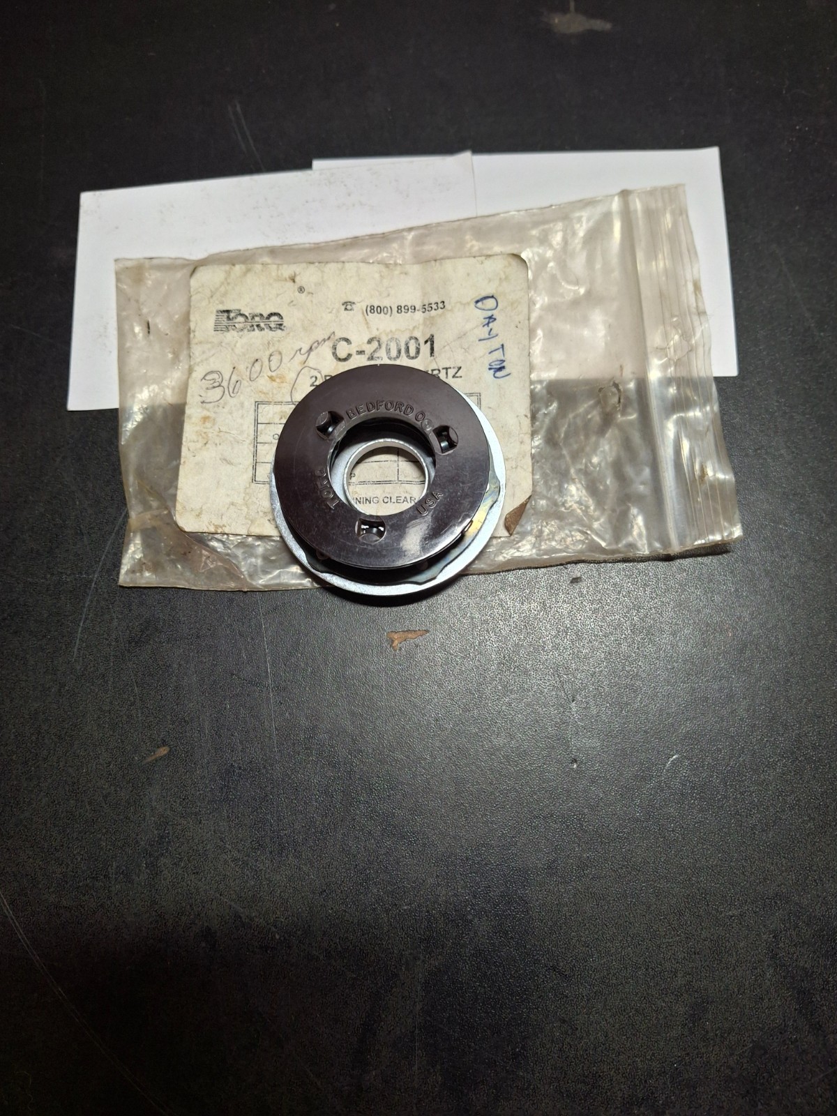 Torq #C-2001 2 Pole 2.25″ Spool .869″ Bore
