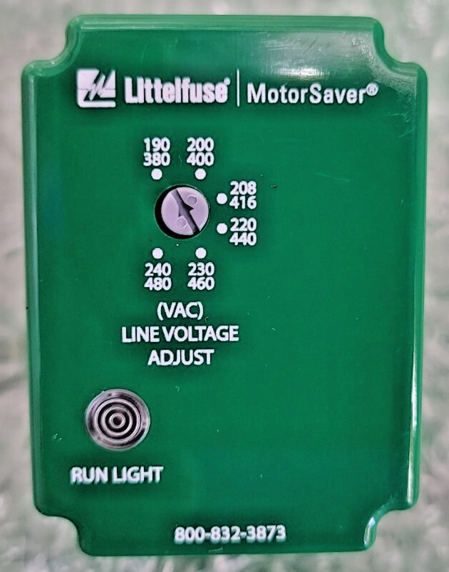 🟠LITTLEFUSE 201A SYMCOM 3-PHASE MOTOR SAVER PESSCO OFFERING 1 G052525-4-11 🗽