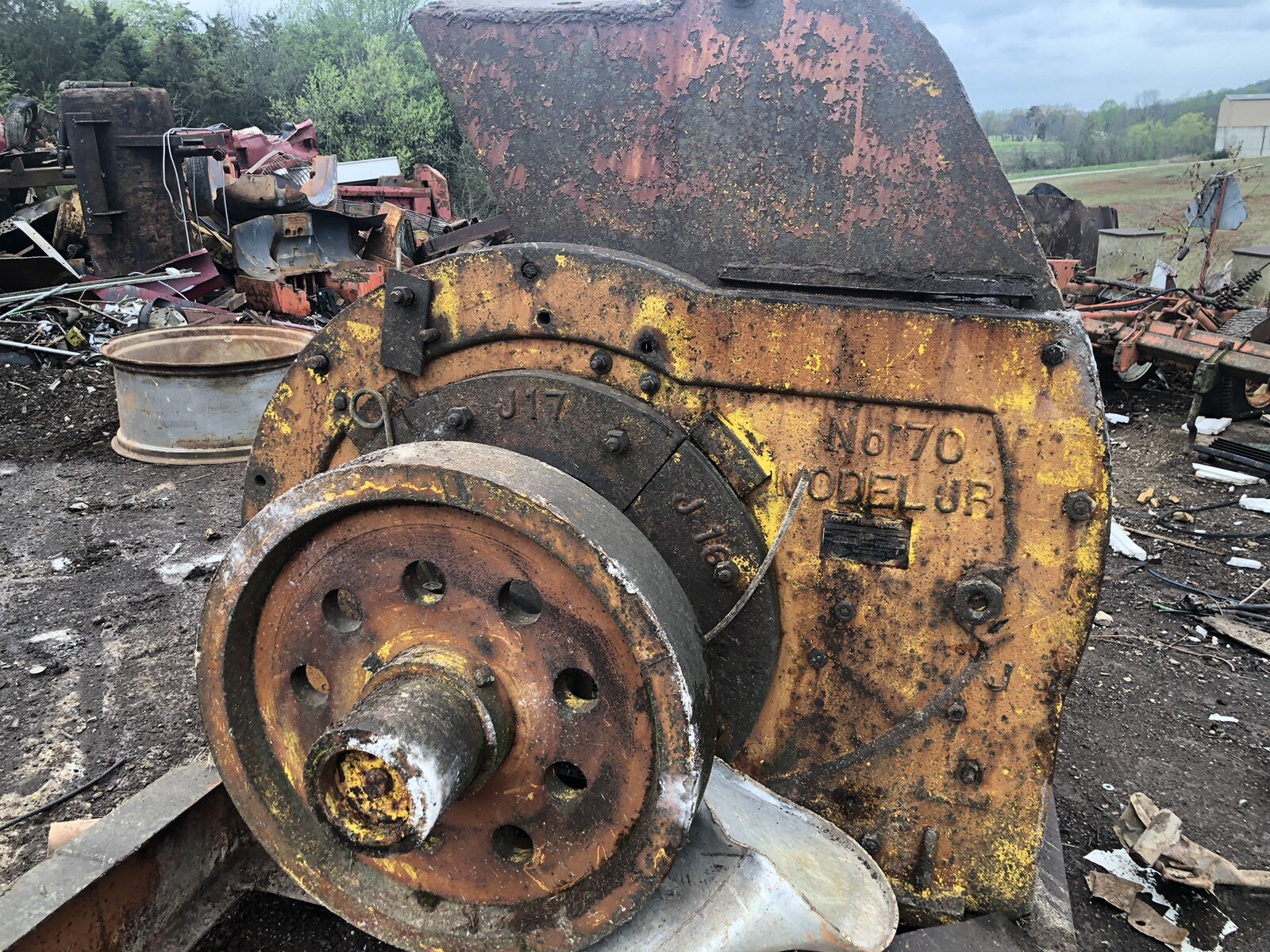 Cedar Rapids Jaw Roll Crusher Conveyor Drive Rock Crusher Equipment Lot