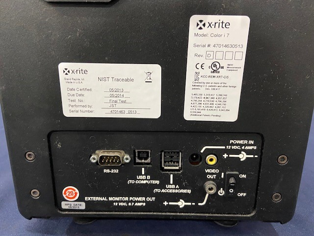 X-rite Color i7 Benchtop Spectrophotometer with Warranty!!
