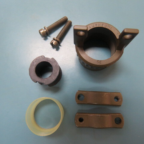 AMPHENOL MS3126F14-19P Qty of 1 per Lot 19 Position Circular Connector Plug, Ma