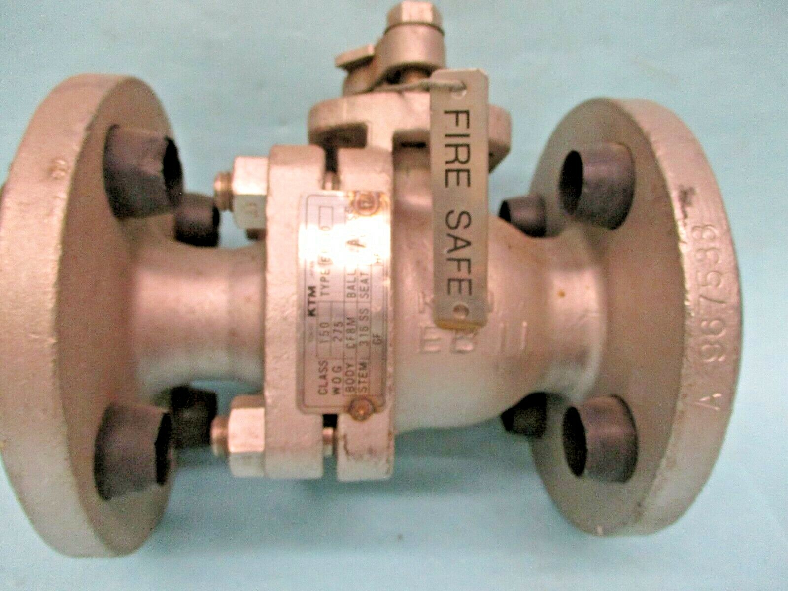 New Open Box KTM Valve 3/4-150 CF8M S14A Class 150 Type EB100 A5048WVS