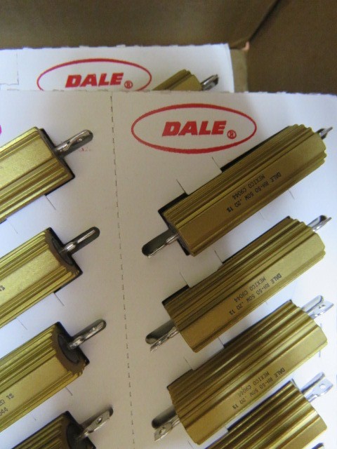 DALE RH50-R2-F Qty of 10 per Lot Resistor, 0.2 ohm, HS Series, 50 W, � 1%, Sold