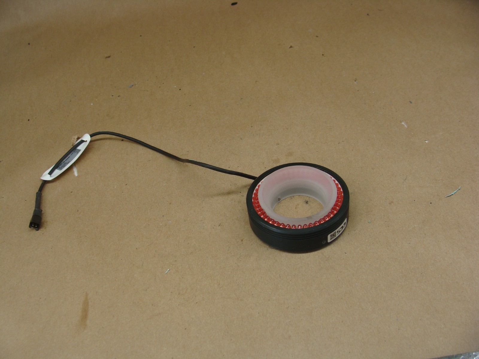 CCS INC LED MACHINE VISION LIGHT RING RED LDR2-74RD-LA 12V