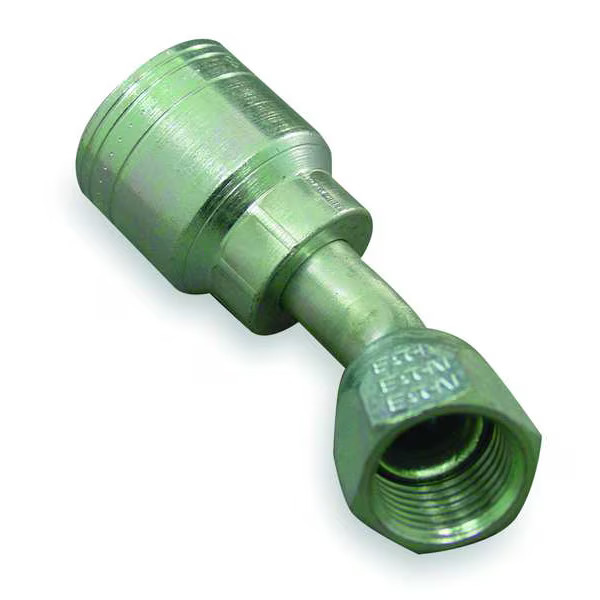 Weatherhead Crimp Fitting,45 deg.,3/8″ ID,9/16″,FJIC 06Z-686 Weatherhead 06Z-686