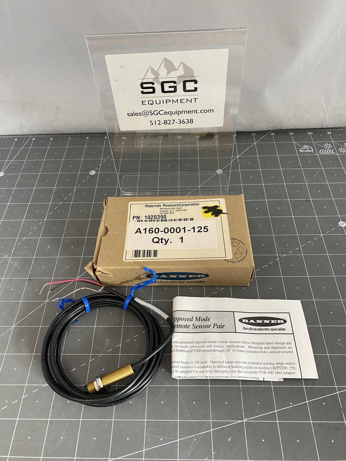 Banner PT400 Photo Transister Receiver MRC 1020390