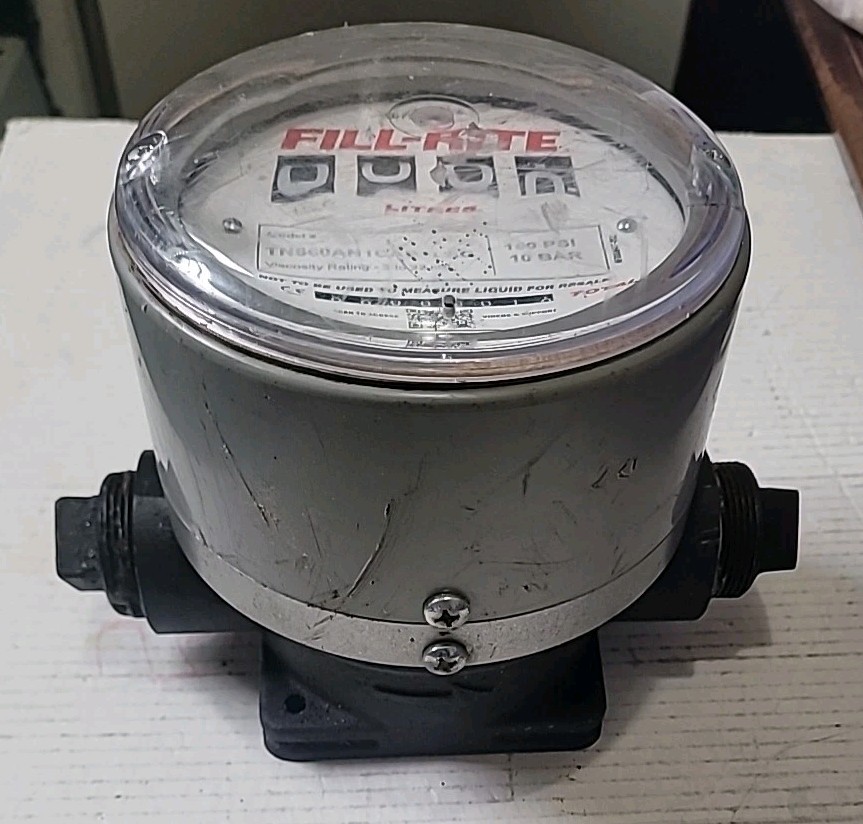 FILL-RITE TN860AN1CAB1LAC Flowmeter 150 PSI Mechanical 1 & 1/2″ Flow Meter Panel