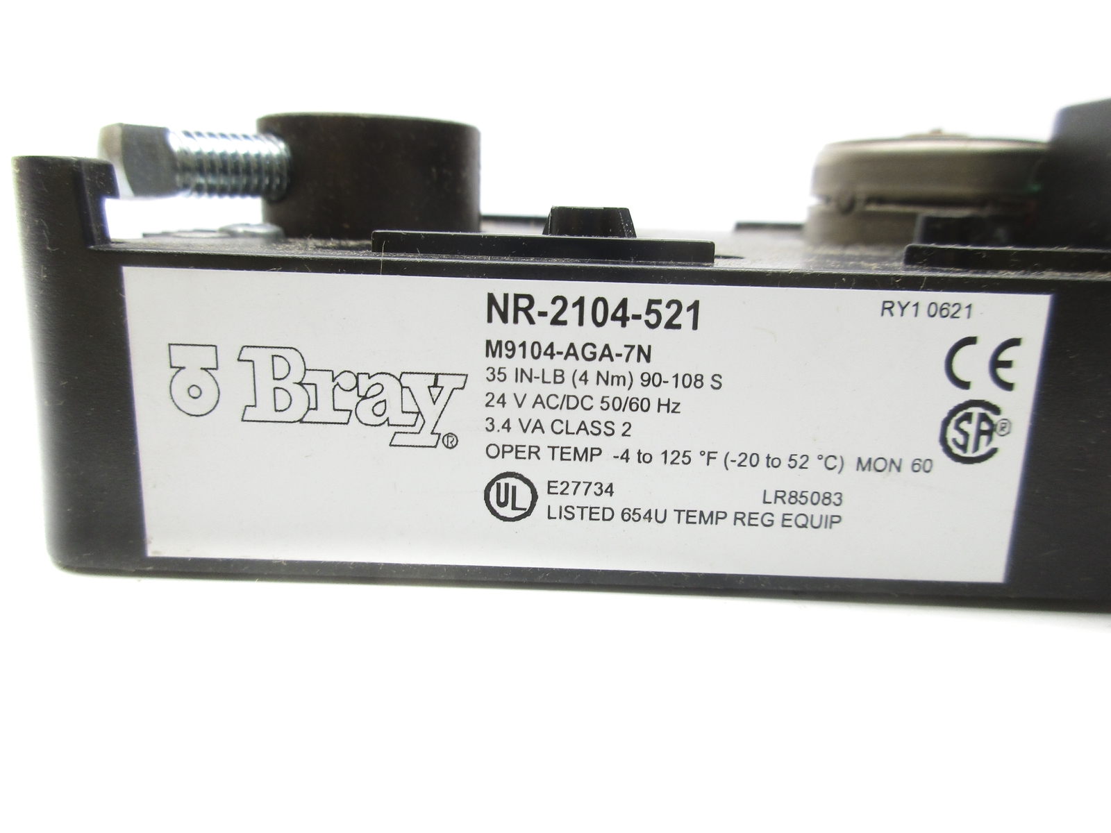 BRAY CONTROLS NR-2104-521 M9104-AGA-7N NSNP