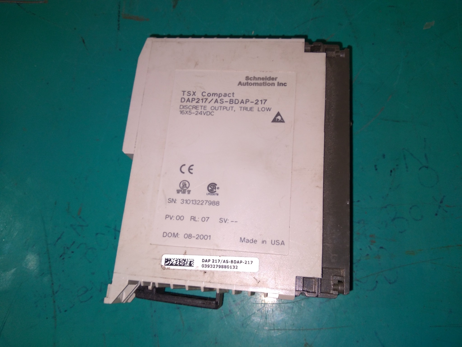 SCHNEIDER AUTOMATION TSX COMPACT DAP217/AS-BDAP-217 16X5-24VDC