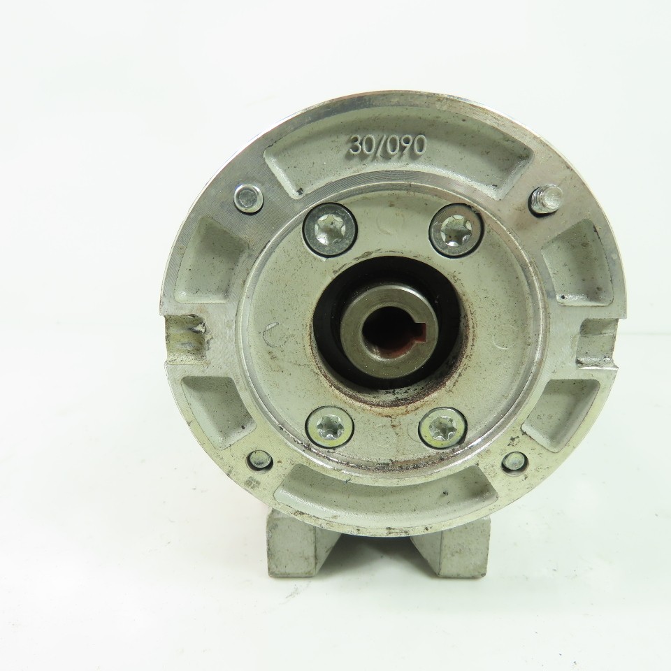 Transtecno TCM030 10:1 Ratio Gear Reducer 14mm Output Shaft 7/16″ Input Shaft