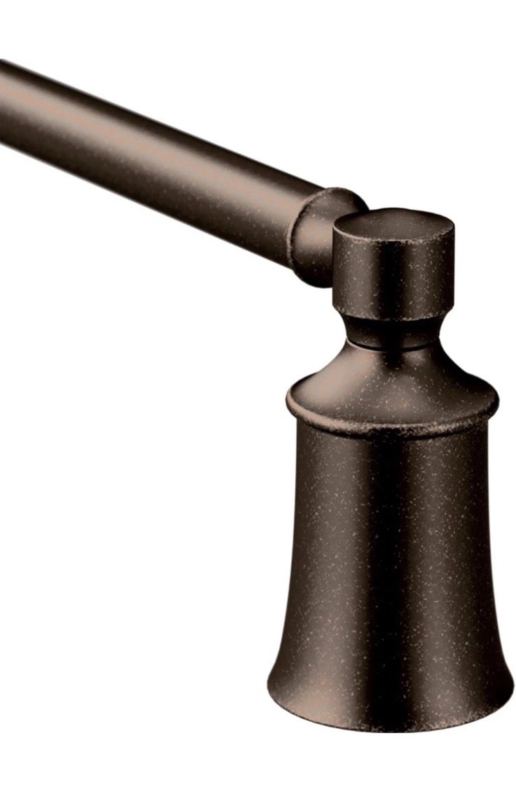 Moen YB2124ORB Dartmoor 24 In. Towel Bar In Oil Rubbed Bronze