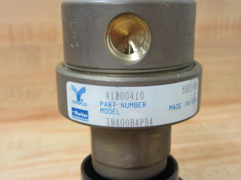 Parker 41300410 Veriflo Regulator IR400B4PB4