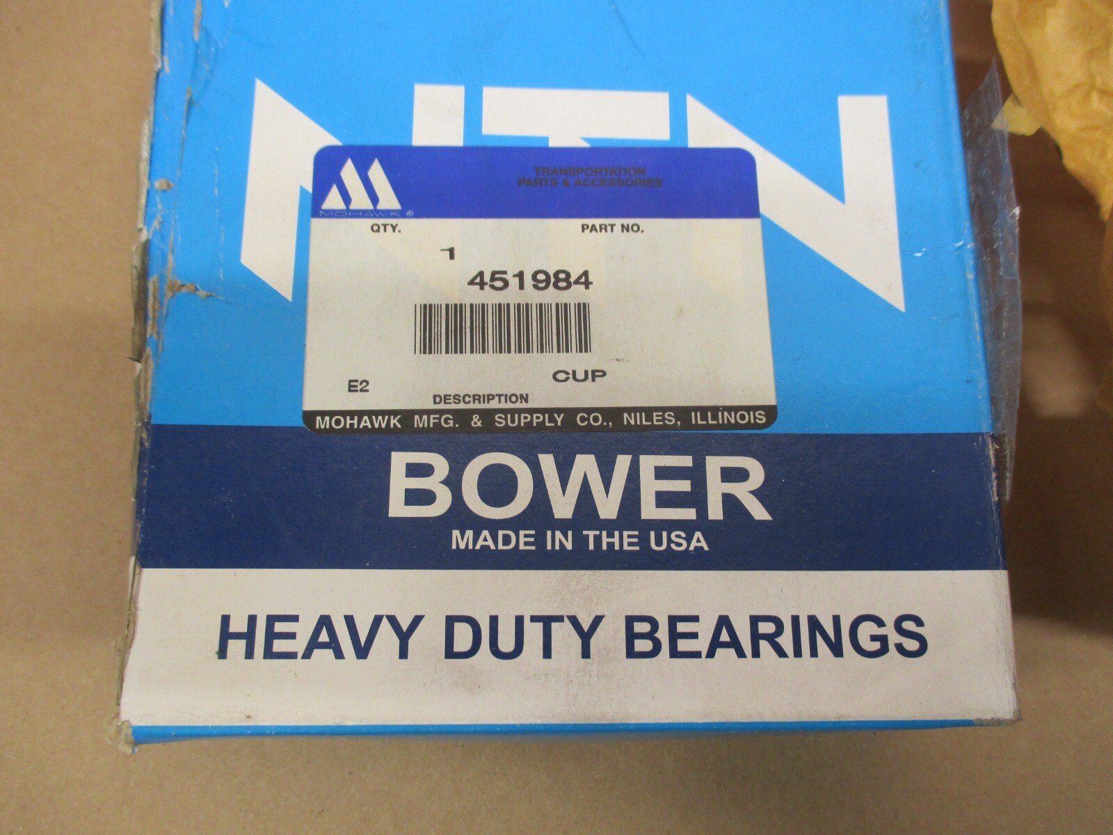 NTN BOWER H715311PW2 BEARING CUP MOHAWK 451984 NEW