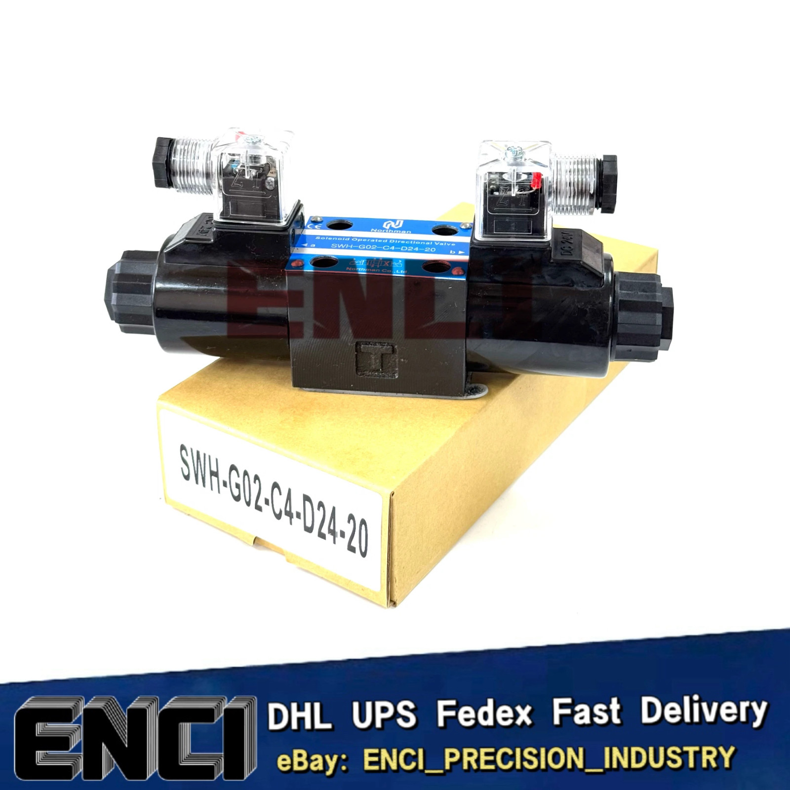 SWH-G02-C4-D24-20 Northman Hydraulic Solenoid Valve