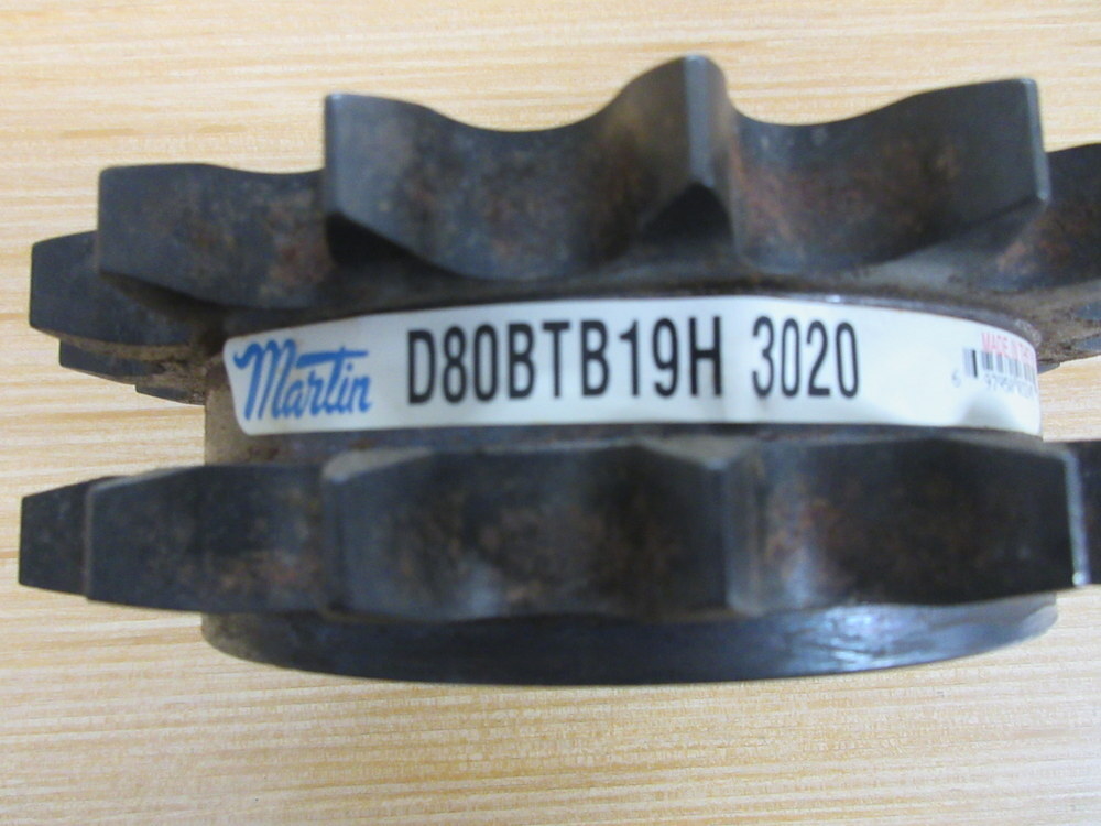 Martin D80BTB19H 3020 Double Roller Chain Sprocket