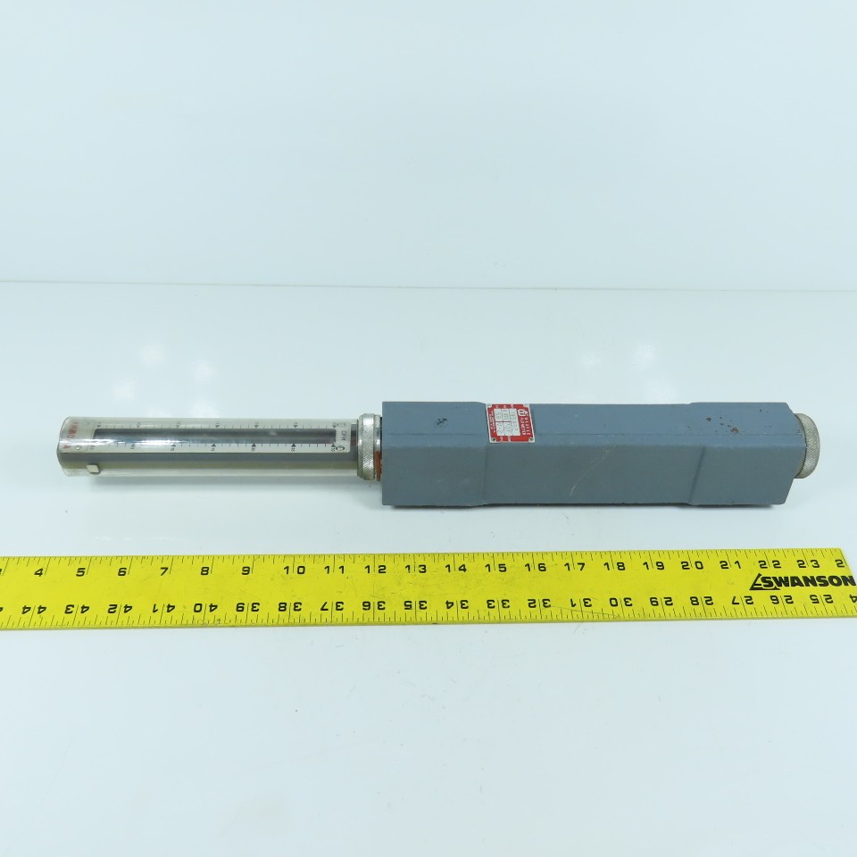 Waukee M-2 Flo-Meter Ammonia Flow Meter 70°F S.G. 0.59 PR. 8 0SIG 3/4″ NPT