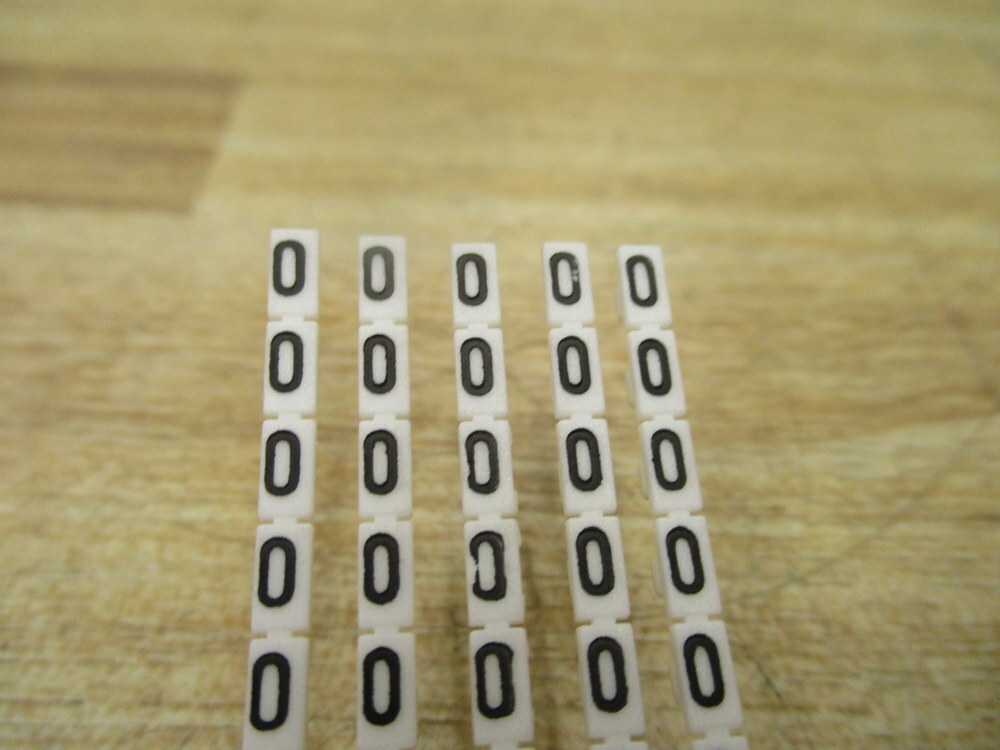 Sprecher+Schuh V7-MP5-0 Terminal Marker Cards V7MP50 (Pack of 5)