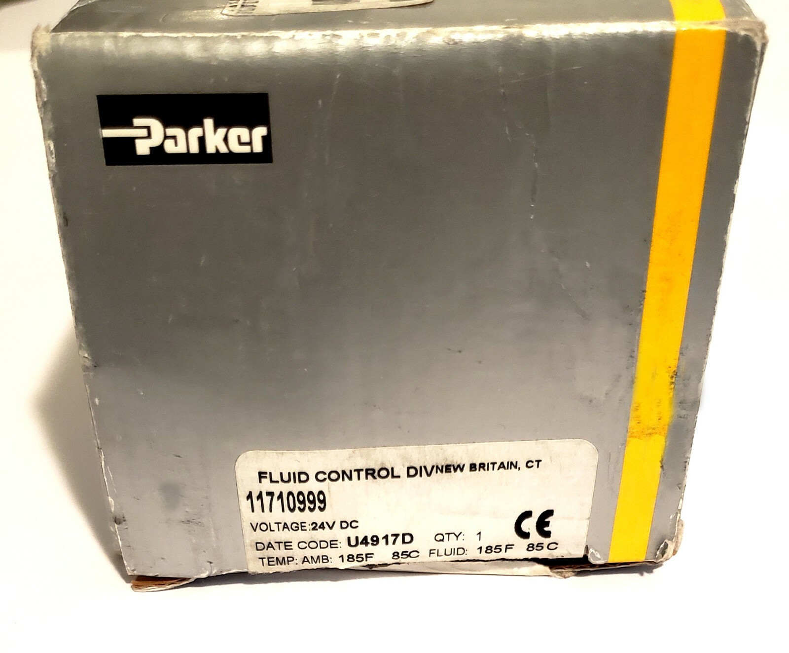 Parker 11710999 Solenoid Valve 24V DC | E4110 R-000297 Chart PSI15-250 -10 New