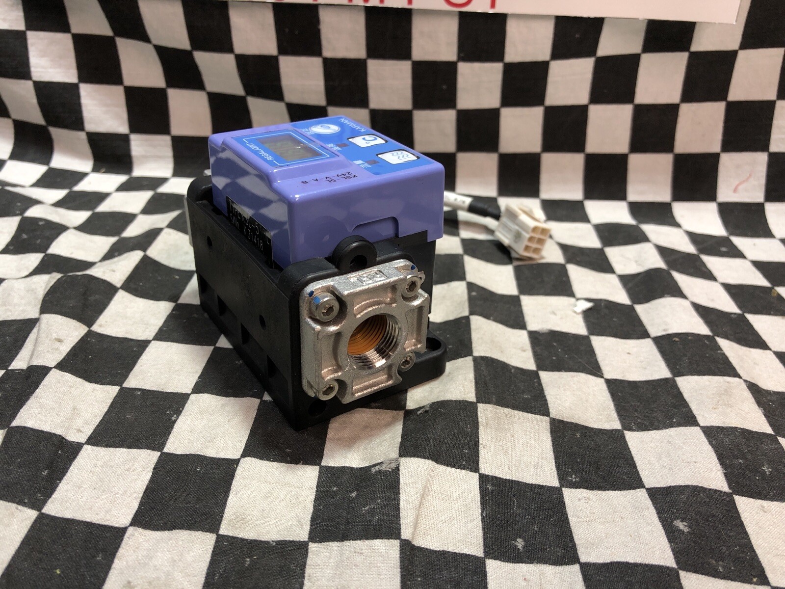 KARMAN TYPE KSL-5L, Display Vortex Flowmeter, 24V-V-A-B, KSL5L, SHIPSAMEDAY#115Q