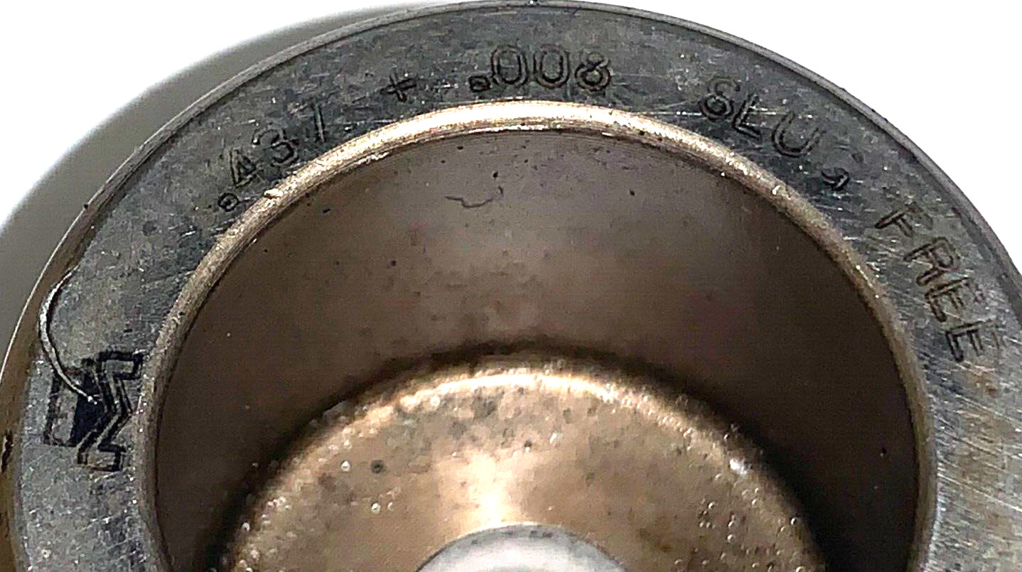 MATE PRECISION ROUND DIE 0.437″ + .008 SLUG FREE 1-1/2″ OD 1-1/16″ ID 1″ WIDTH