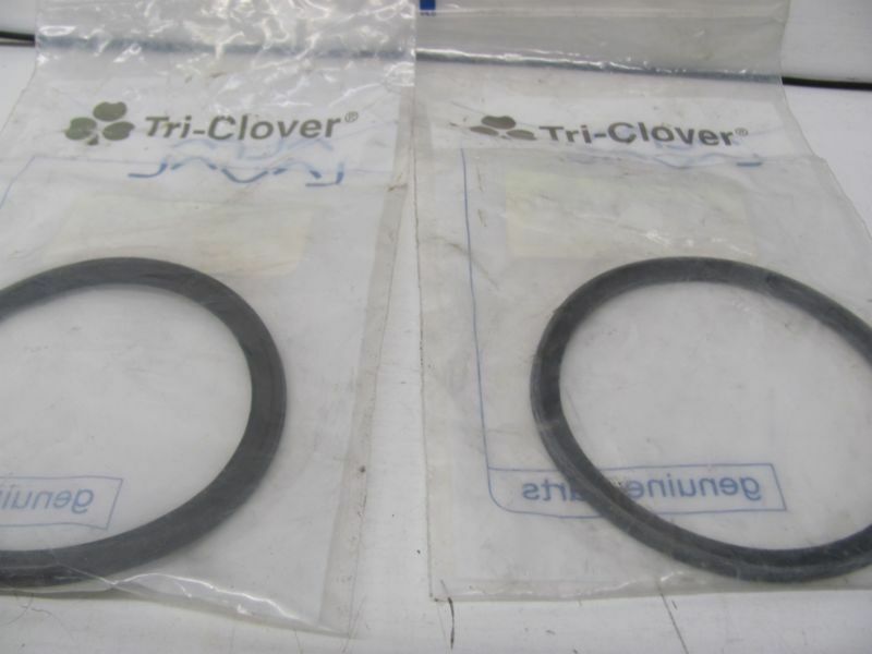 LOT OF 9 TRI CLOVER SPARE PARTS 3 5/8″SEALS(Q.2) ORING(Q.1)1/4″ SEALS(Q.2) SEE D