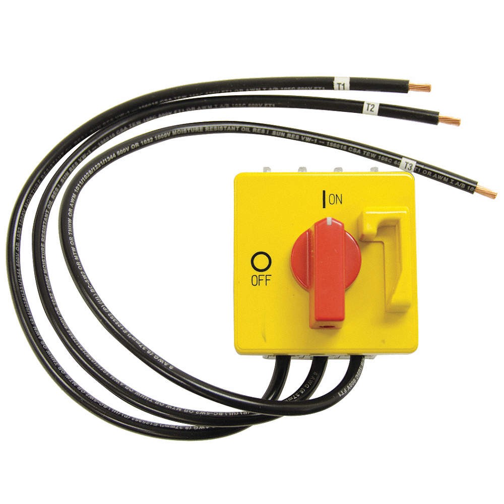 MARKEL PRODUCTS DCS403/5100 Disconnect Switch,600V,1 or 3 Phase 52AT88